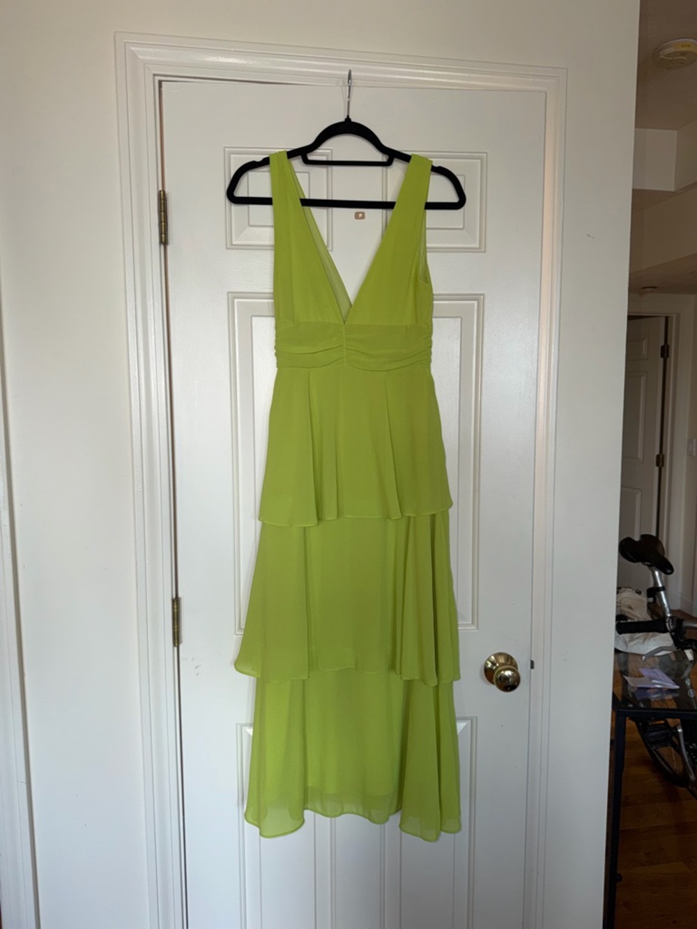 Lulu's Celebration Time Dress Lime Green
